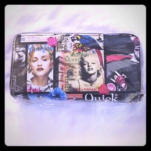 NEW Celebrity Madonna and Marilyn Monroe Wallet